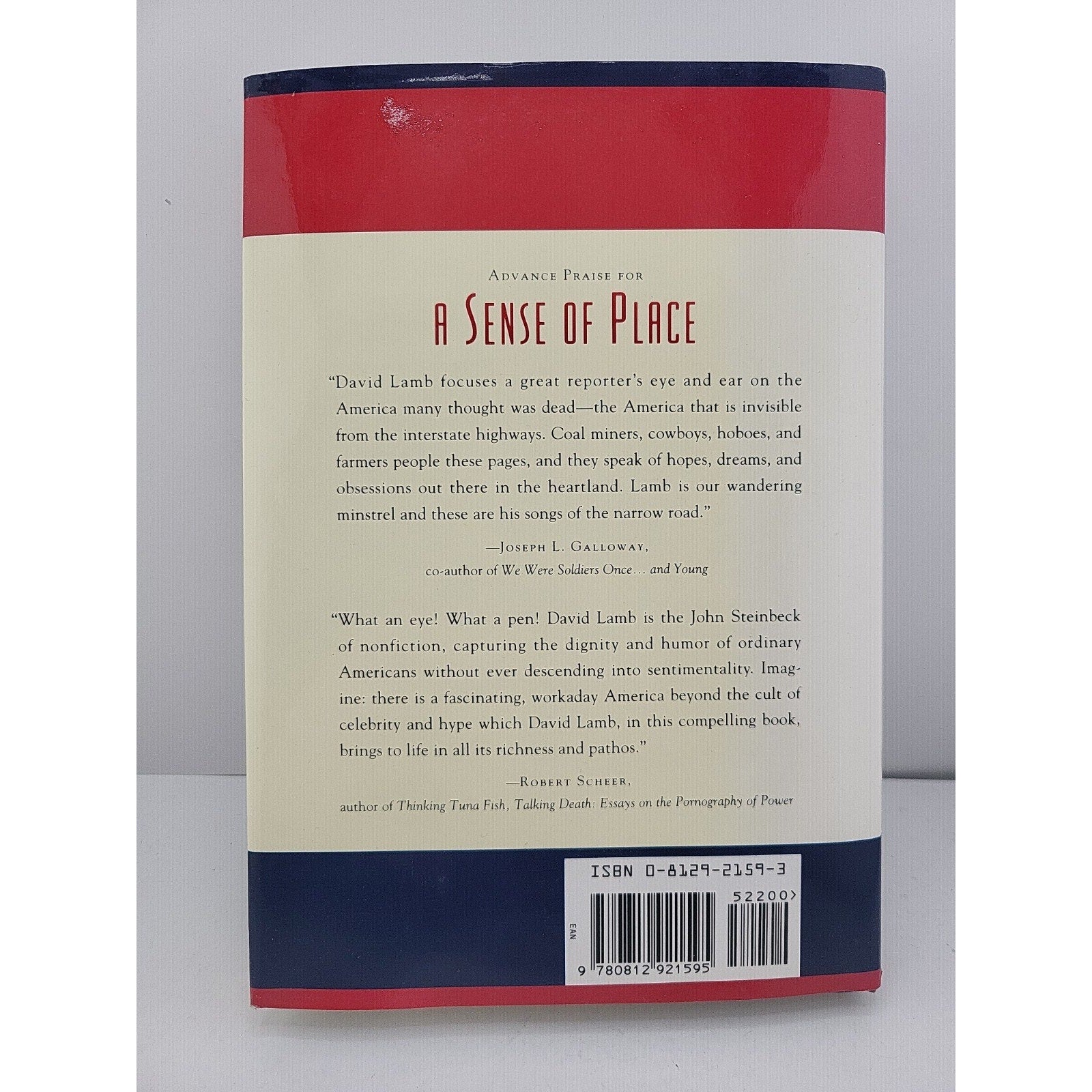 Sense of Place : Listening to Americans by David Lamb (1993, Hardcover)