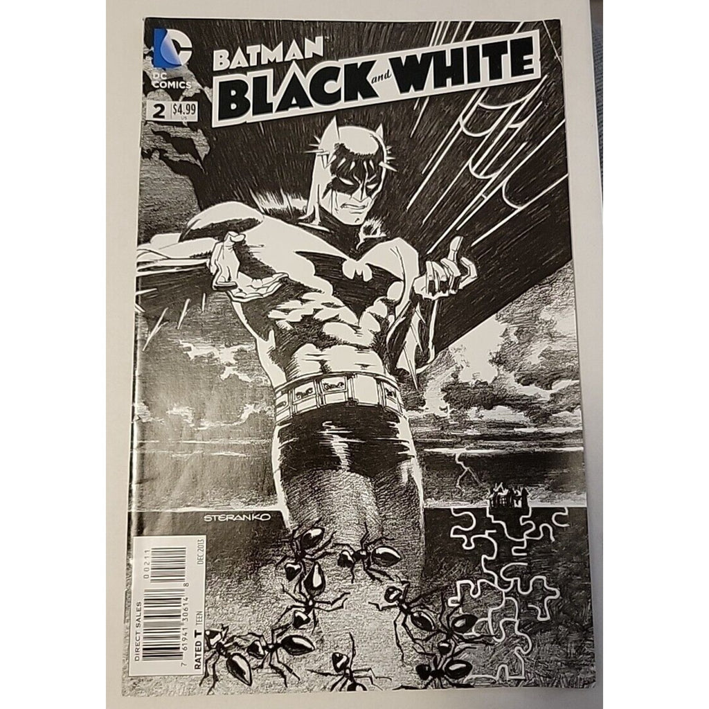 DC Batman Black And White (2013) #2 Steranko Cover