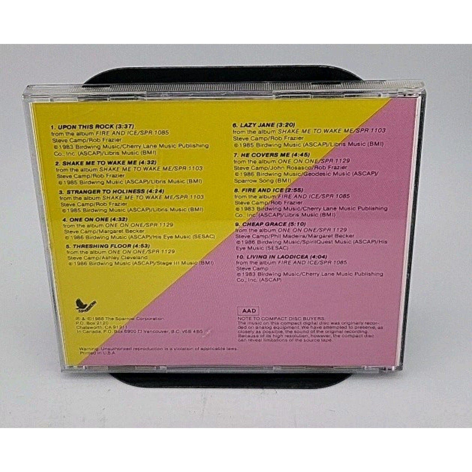 Compact Favorites by Steve Camp (CD, Sep-1993, Sparrow Records)