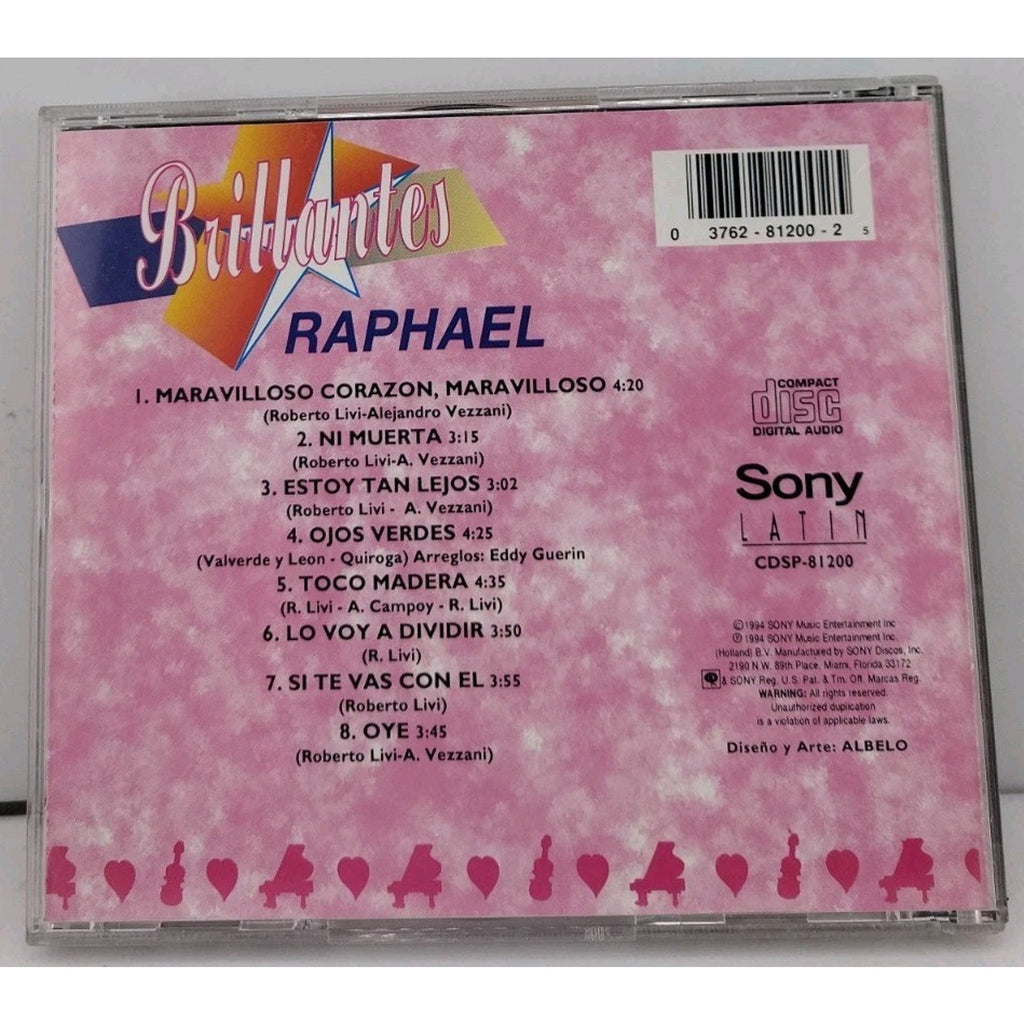Brillantes by Raphael CD