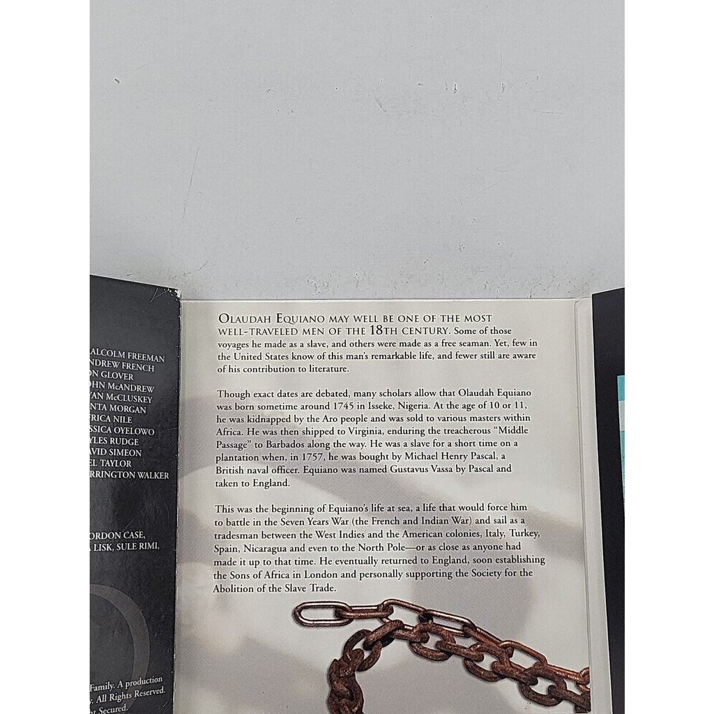 Grace Unshackled The Olaudah Equiano Story CD