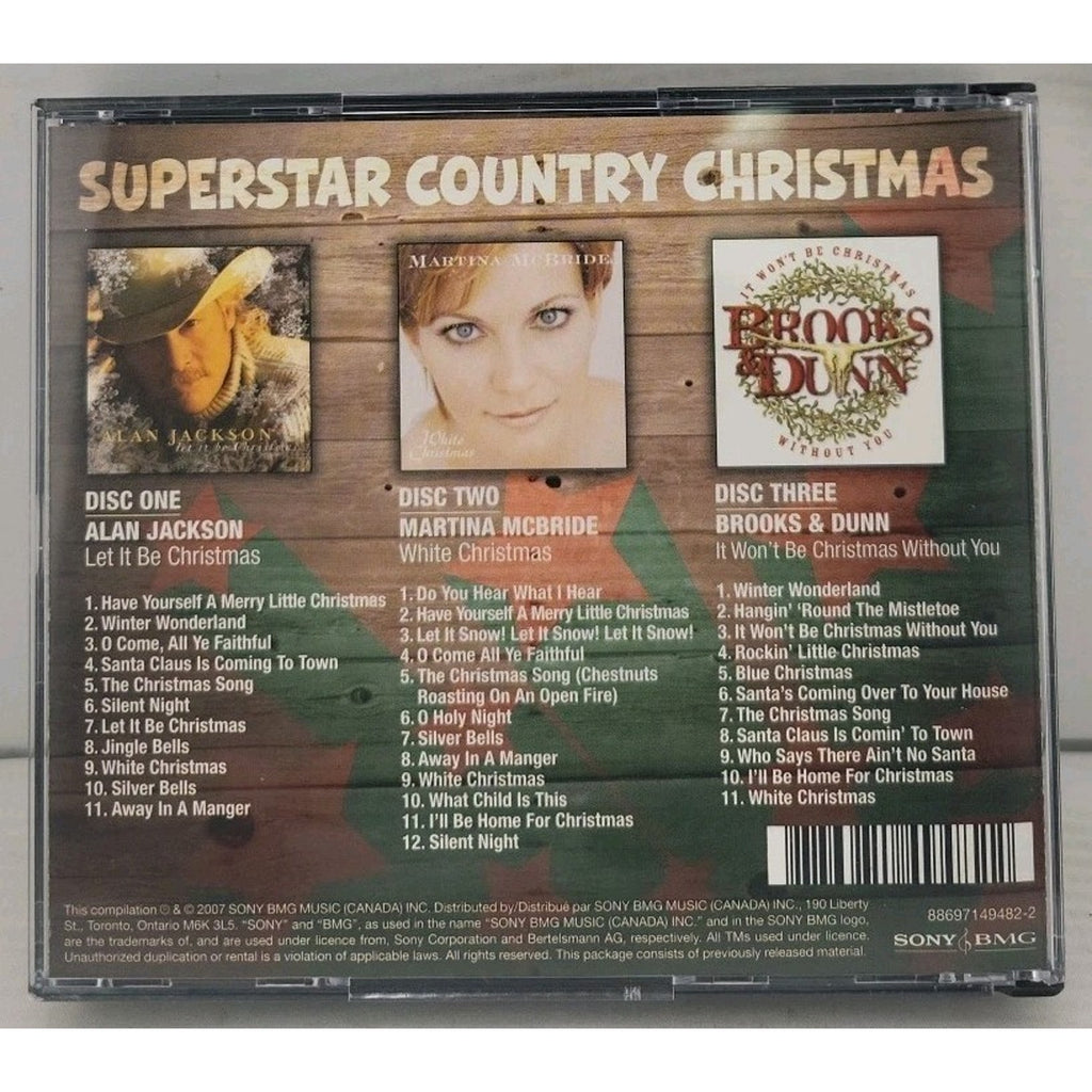 Superstar Country Christmas by Superstar Country Christmas (CD, 2009)