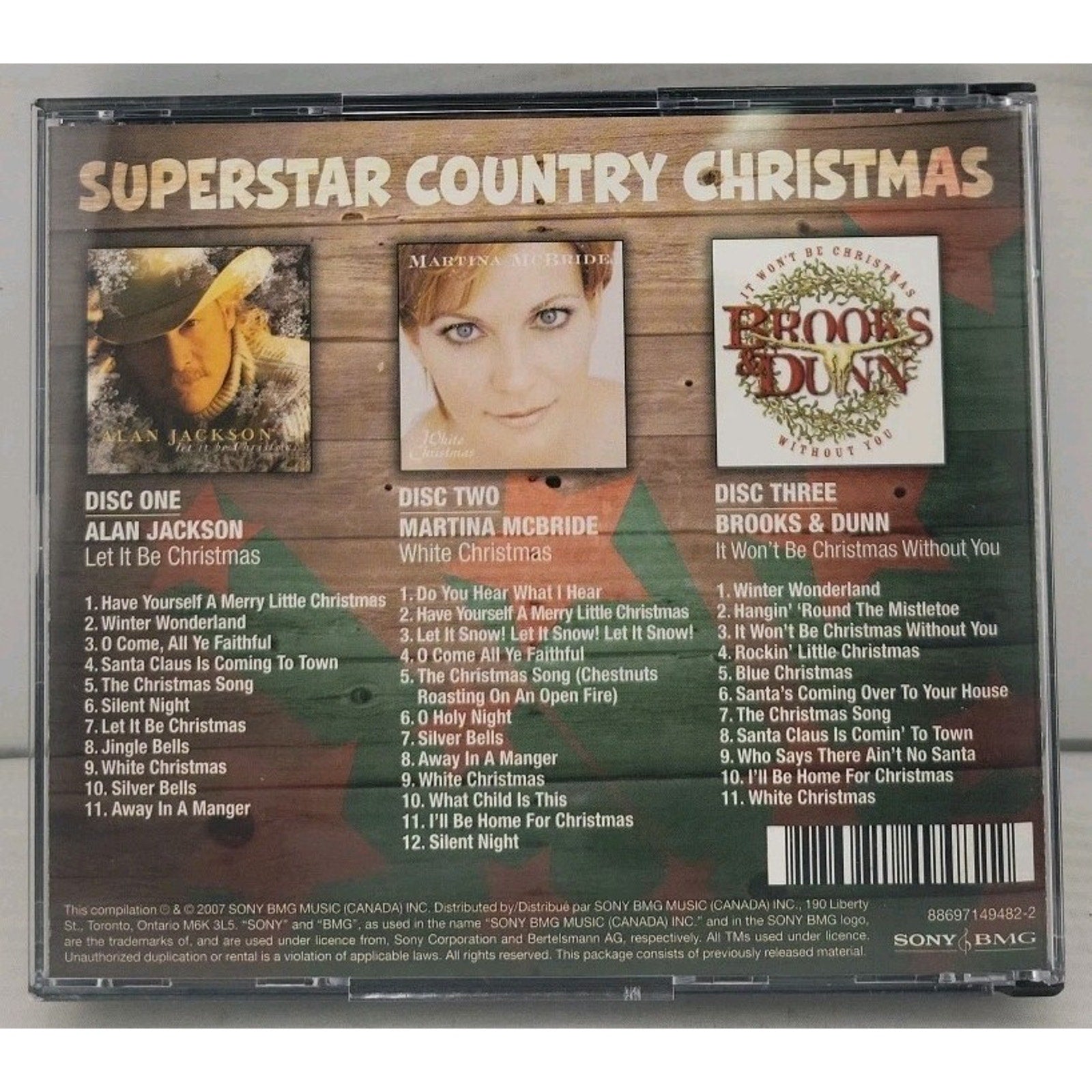 Superstar Country Christmas by Superstar Country Christmas (CD, 2009)