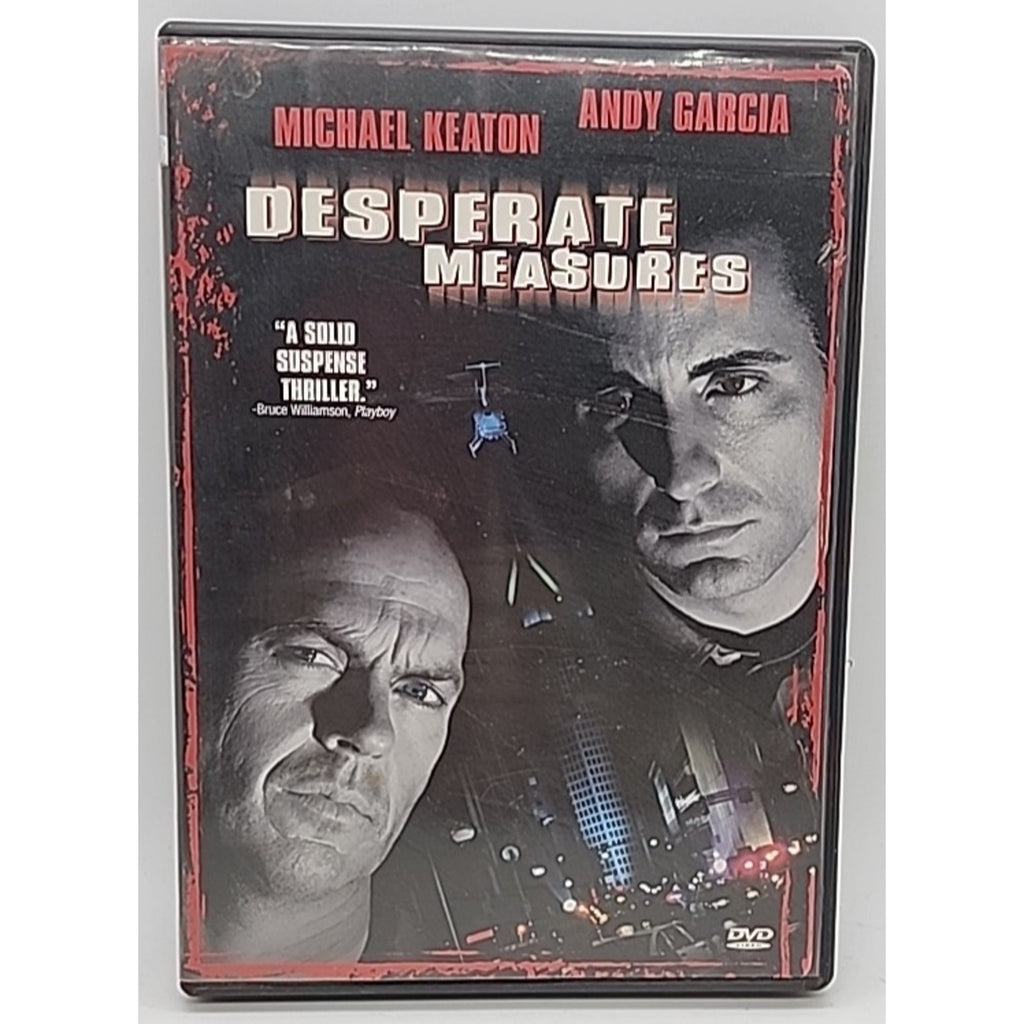 Desperate Measures (DVD, 1998, Subtitled in Multiple Languages Closed Caption)