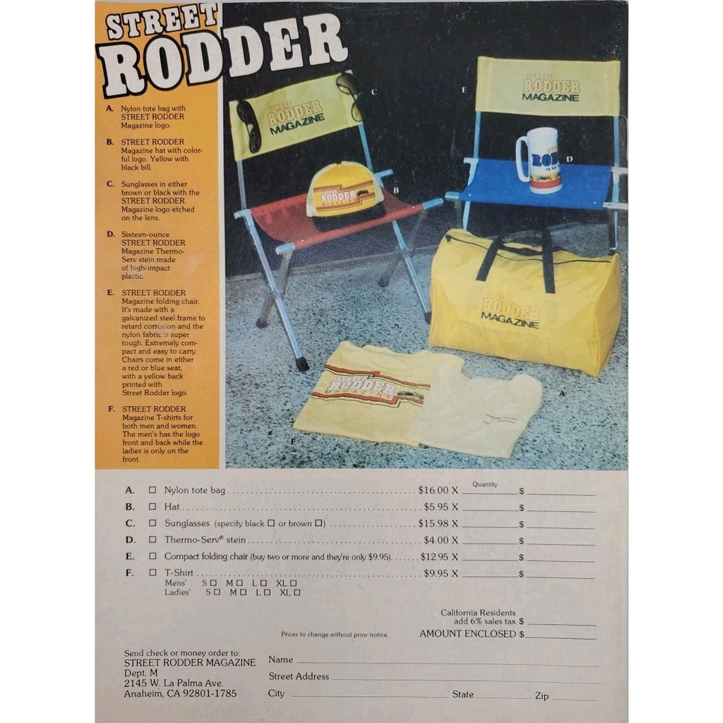 Street Rodding Magazine March 1985