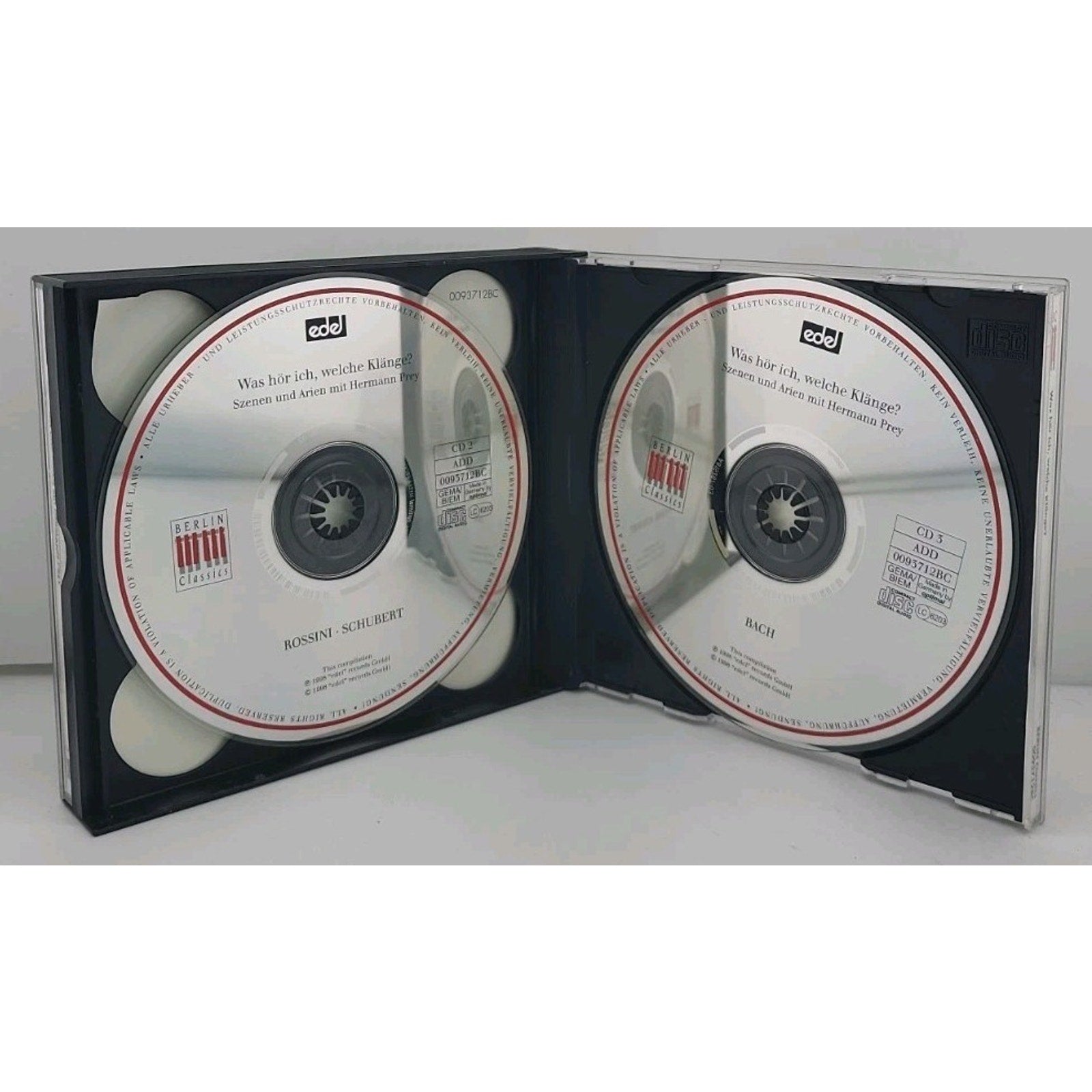 Was hör ich, welche Klänge? - Hermann Prey (3 CDs, 1998, Berlin Classics)