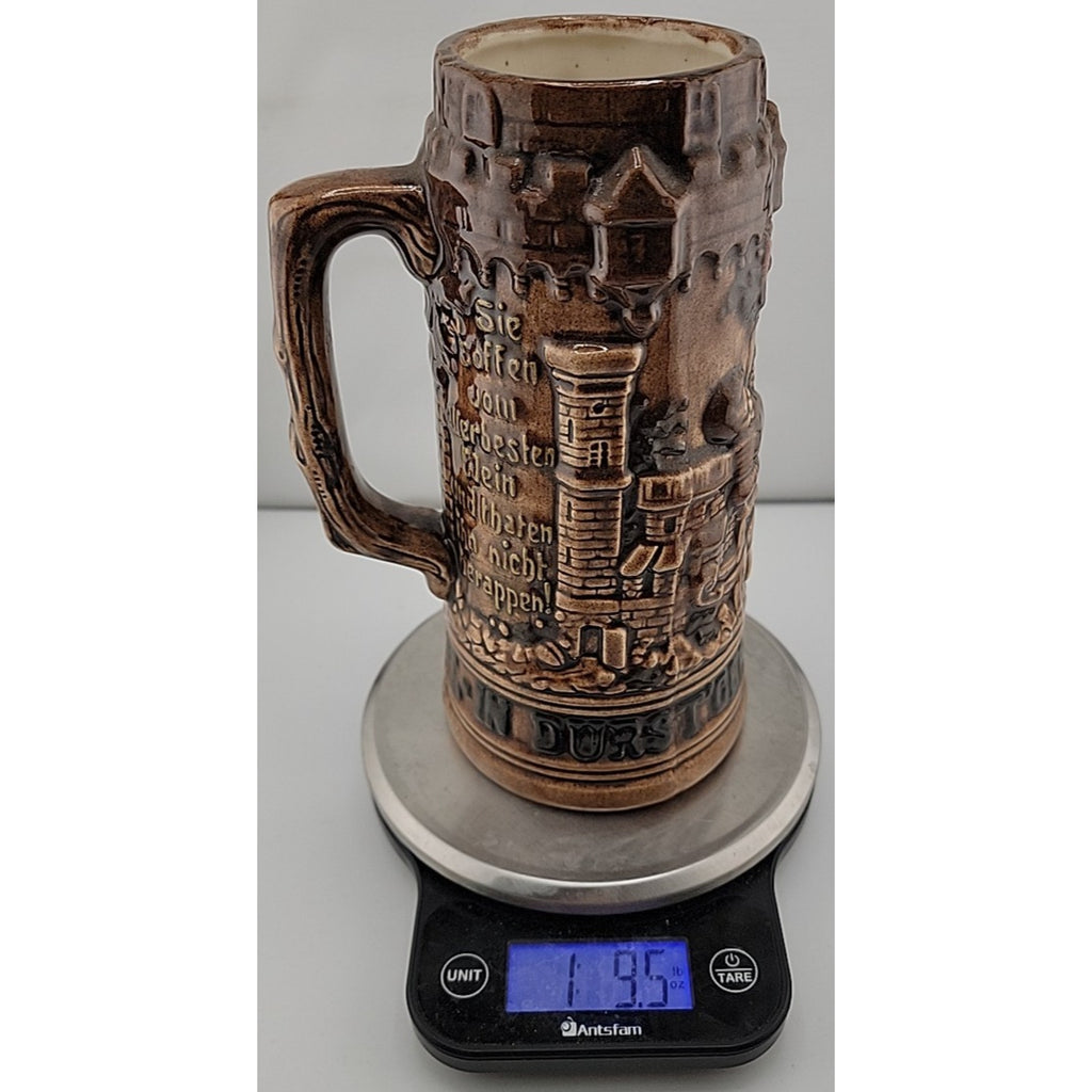Vintage 1966 Holland Mold Beer Stein In Durst’ger Mit. All Sorgen Ouitt. 150