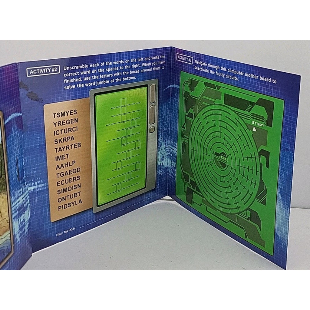 Taco Bell Tek-Kids Flash Ops: Mission Data Island PC CD-ROM Disc 3/4 2006