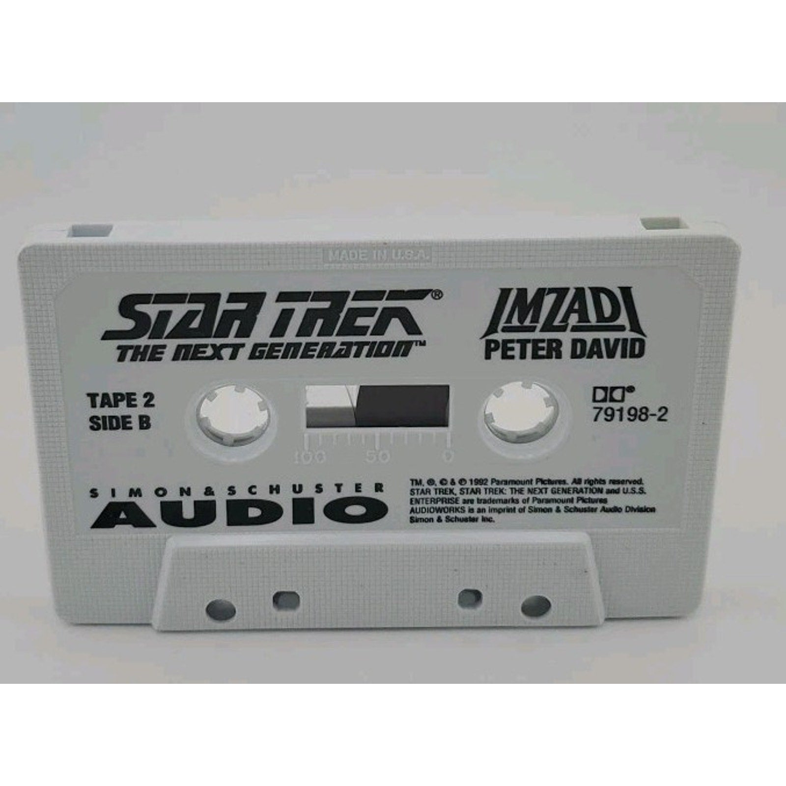 Star Trek The Next Generation Imzadi - 2 Cassettes - 1992 -