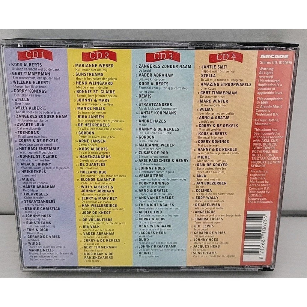 Smartlappen Top 100 - Deel 2 - 4 CD Set
