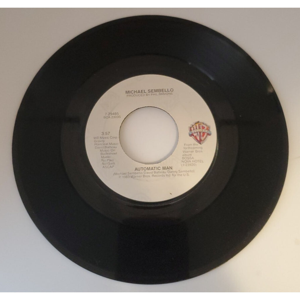 Michael Sembello - Summer Lovers & Automatic Man - Warner Bros (Record)