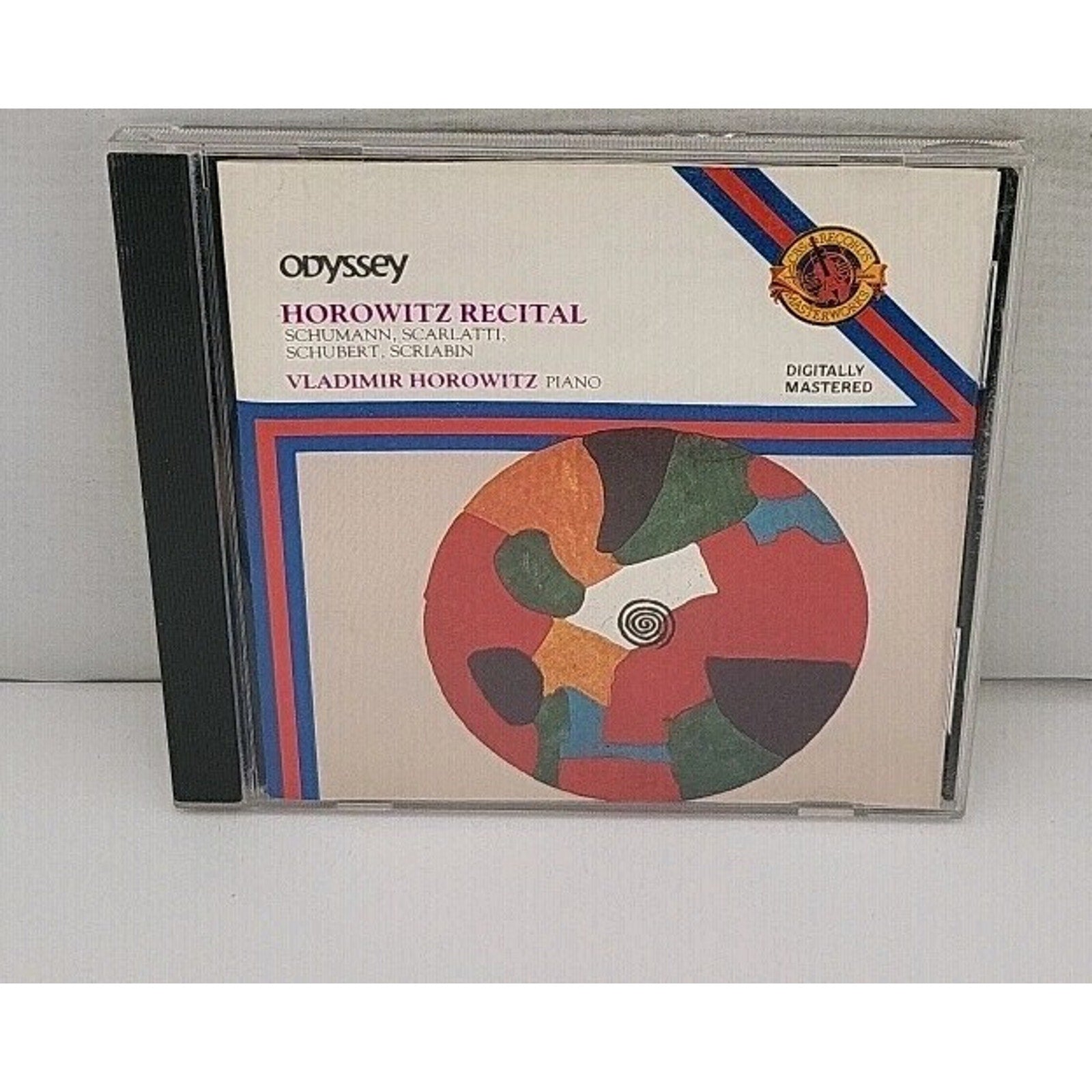 Horowitz Recital by Vladimir Horowitz, piano (CD, 1987, CBS Odyssey)