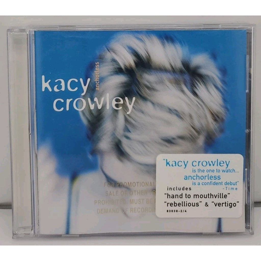Anchorless by Kacy Crowley (CD, 1997 Atlantic)