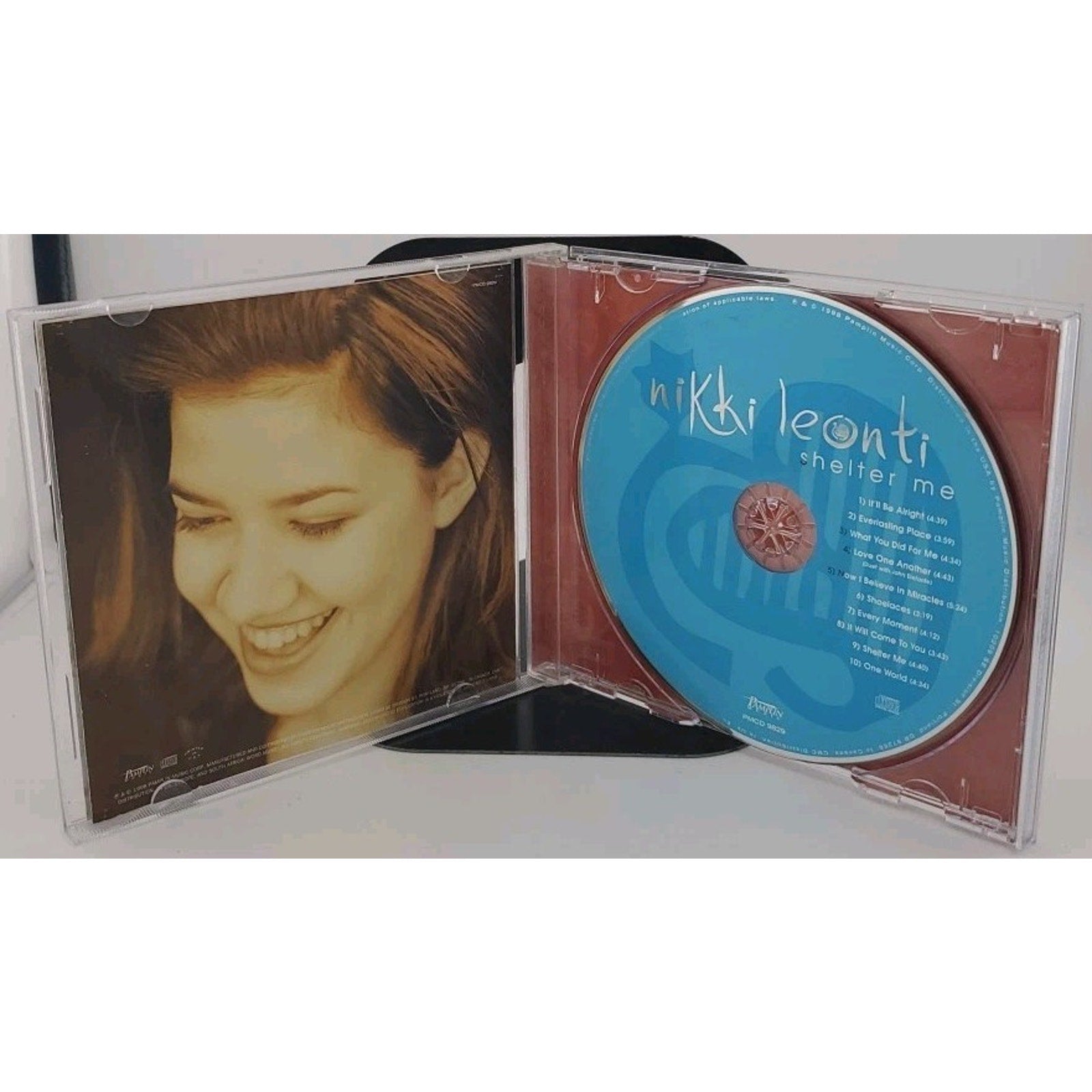 Shelter Me by Nikki Leonti (CD, Aug-1998, Pamplin Music)