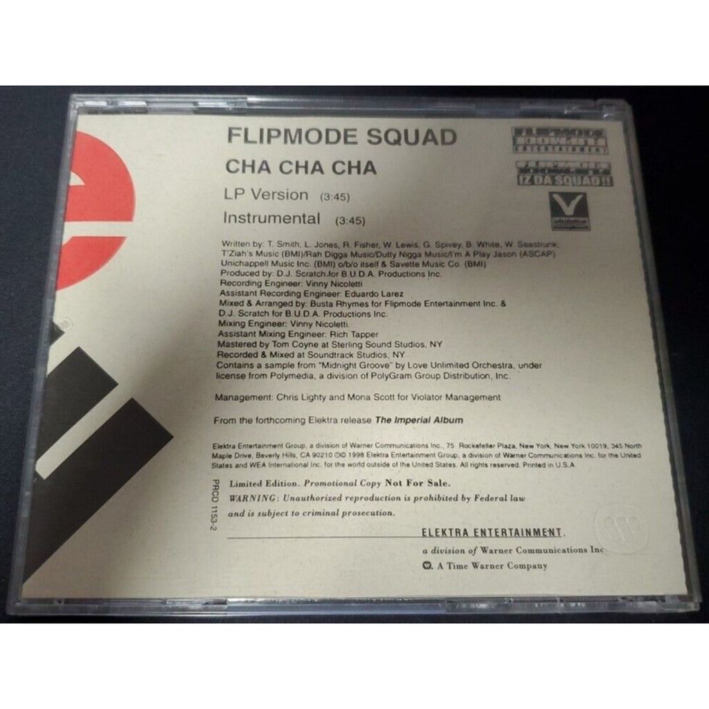 Flipmode Squad Cha Cha Cha (CD)