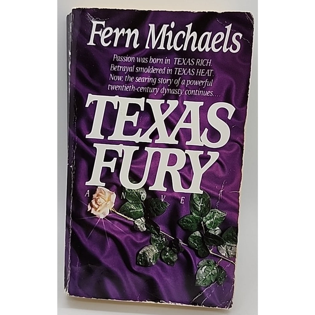 Texas Fury : A Novel by Fern Michaels (1989, Mass Market)