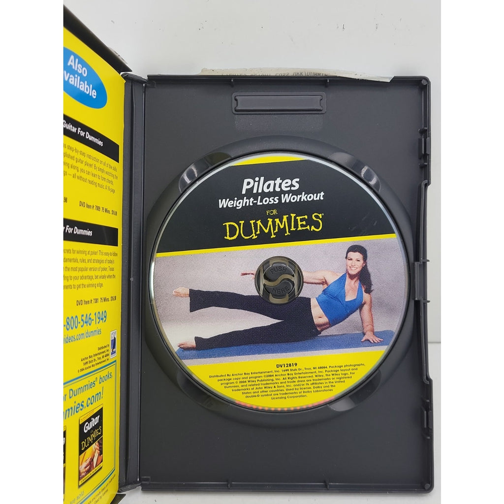 Pilates Weight Loss Workout for Dummies (DVD, 2004)