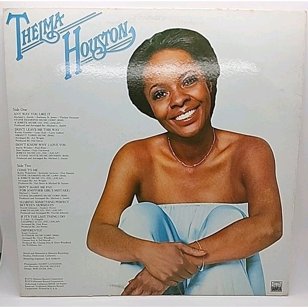 Thelma Houston - Any Way You Like It - Tamla Records LP