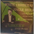 LIBERACE GEORGE LIBERACE WHITE CHRISTMAS JINGLE BELLS PHOTO SLEEVE 45RPM VINYL