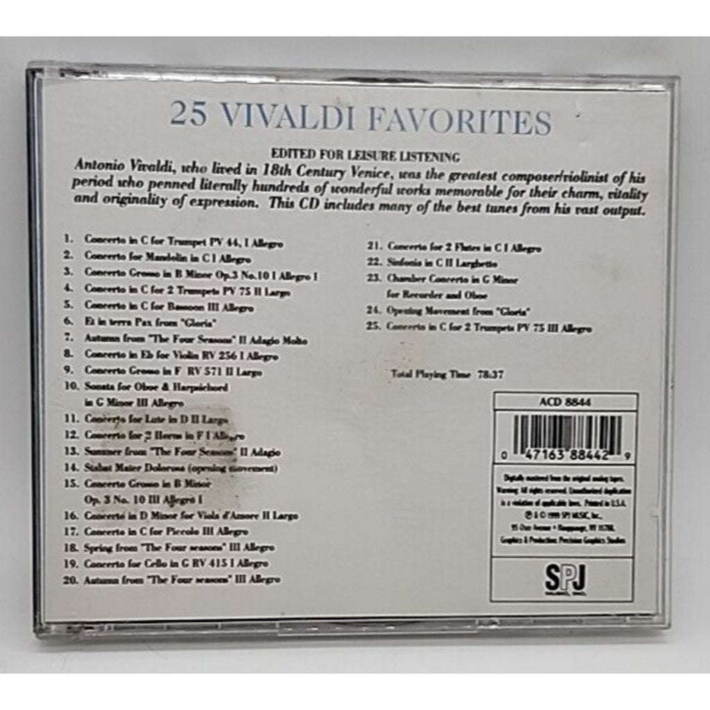25 Vivaldi Favorites / Various (CD)