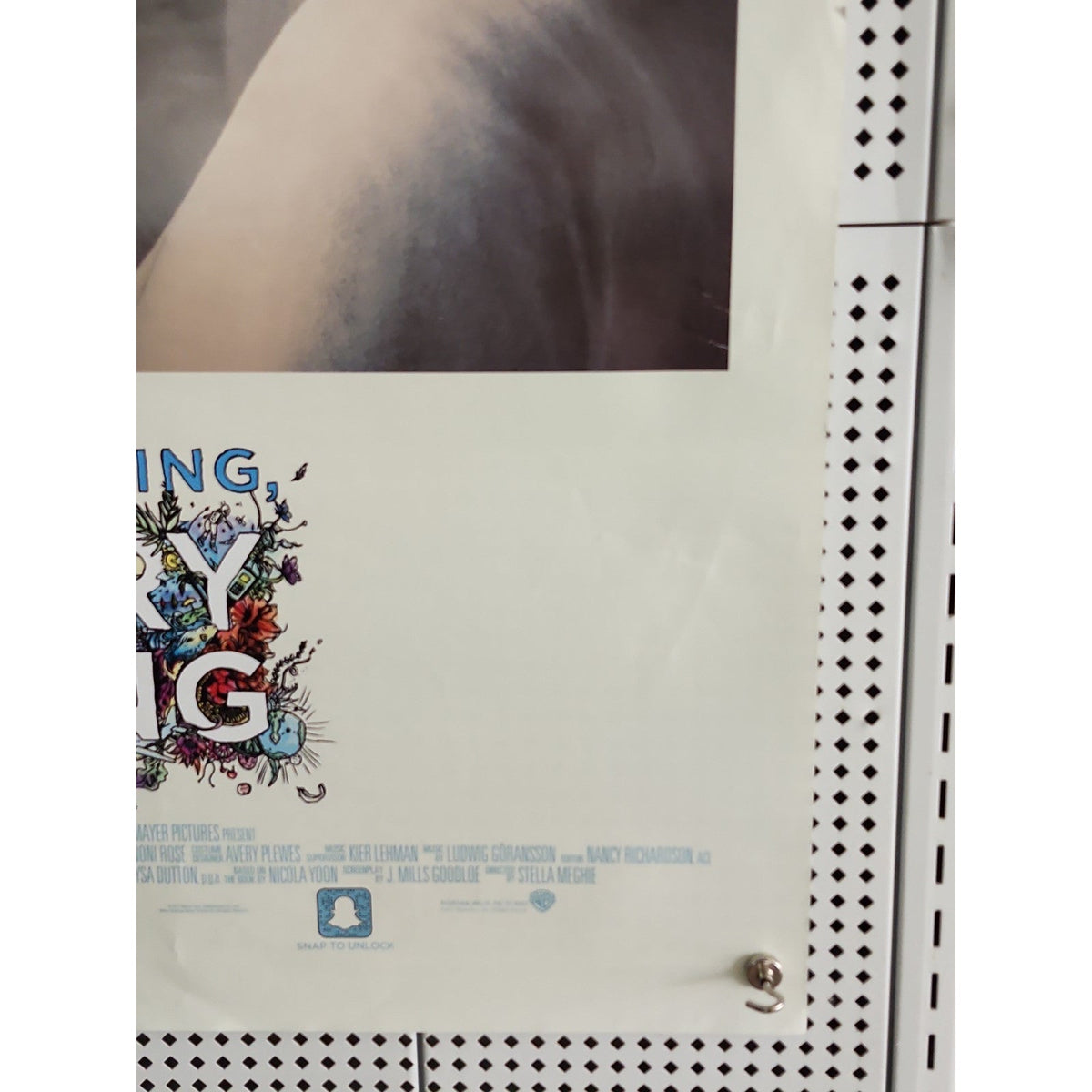 Everything, Every Thing Movie Poster D/S 27x40 Amandla Stenberg Nick Robinson