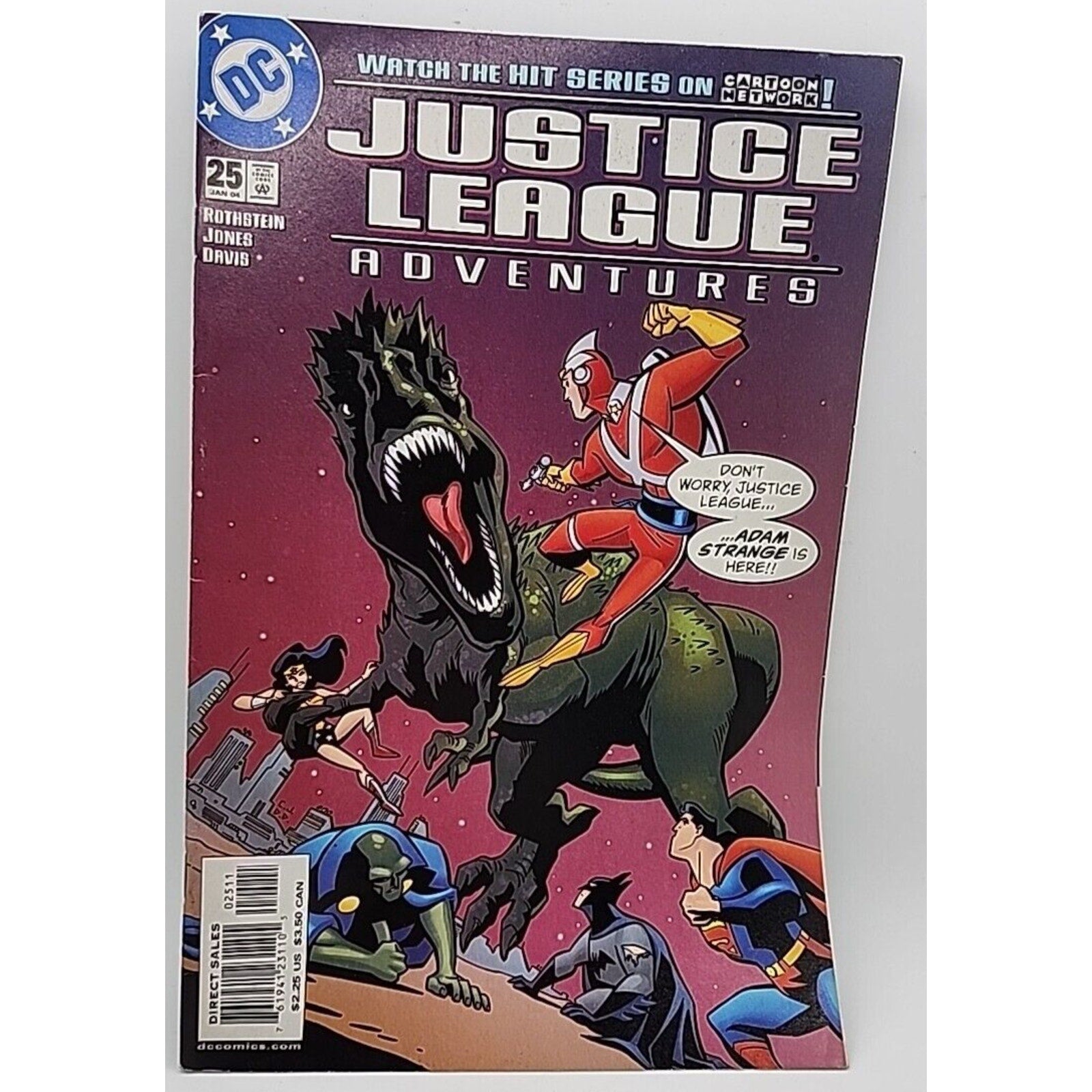 Justice League Adventures Comic # 25 Cartoon Network