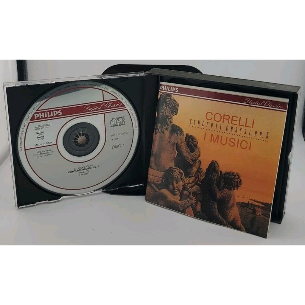 Corelli Concerti Grossi OP 6 I Musici CD 2 Discs