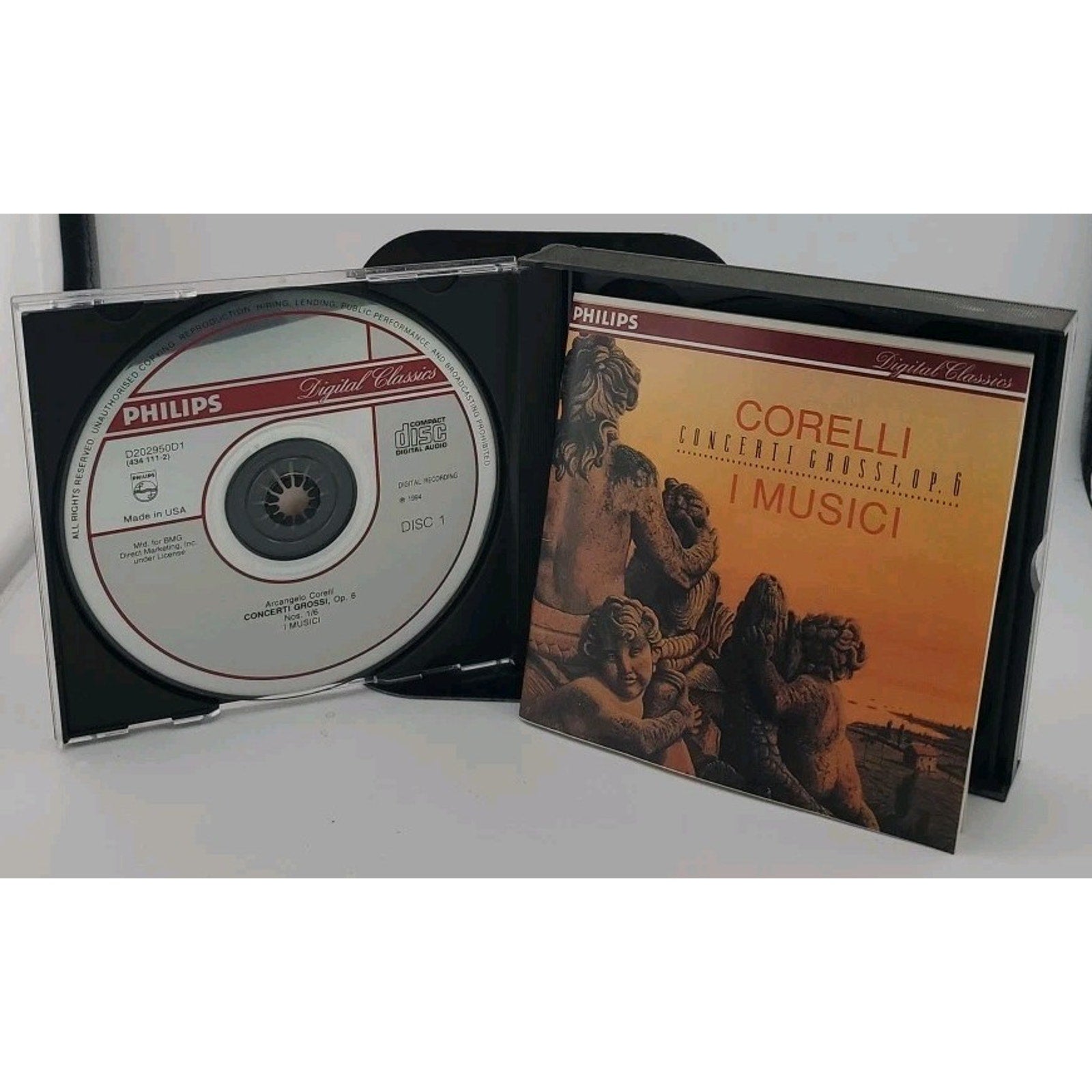 Corelli Concerti Grossi OP 6 I Musici CD 2 Discs
