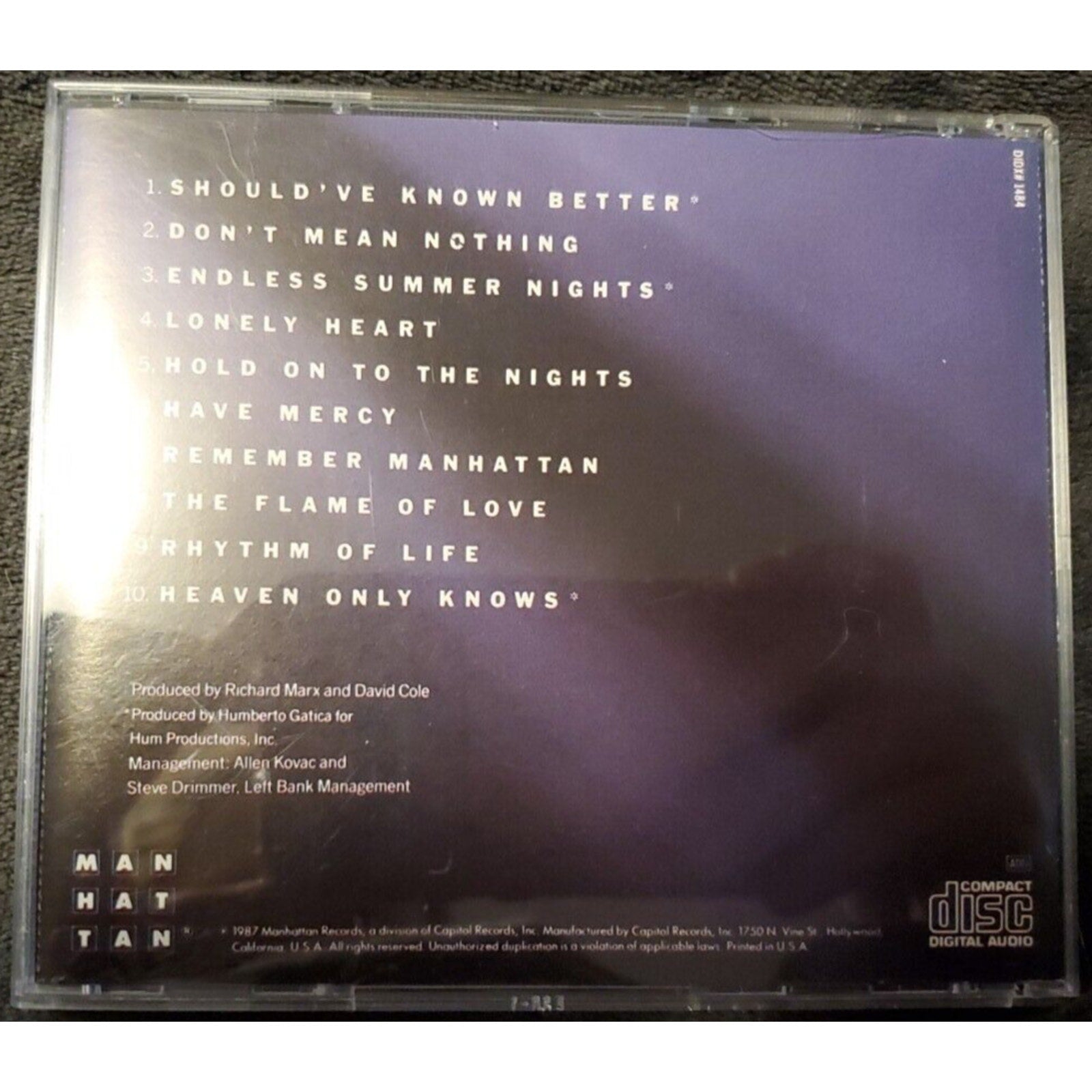 Richard Marx by Richard Marx (CD, 2020)