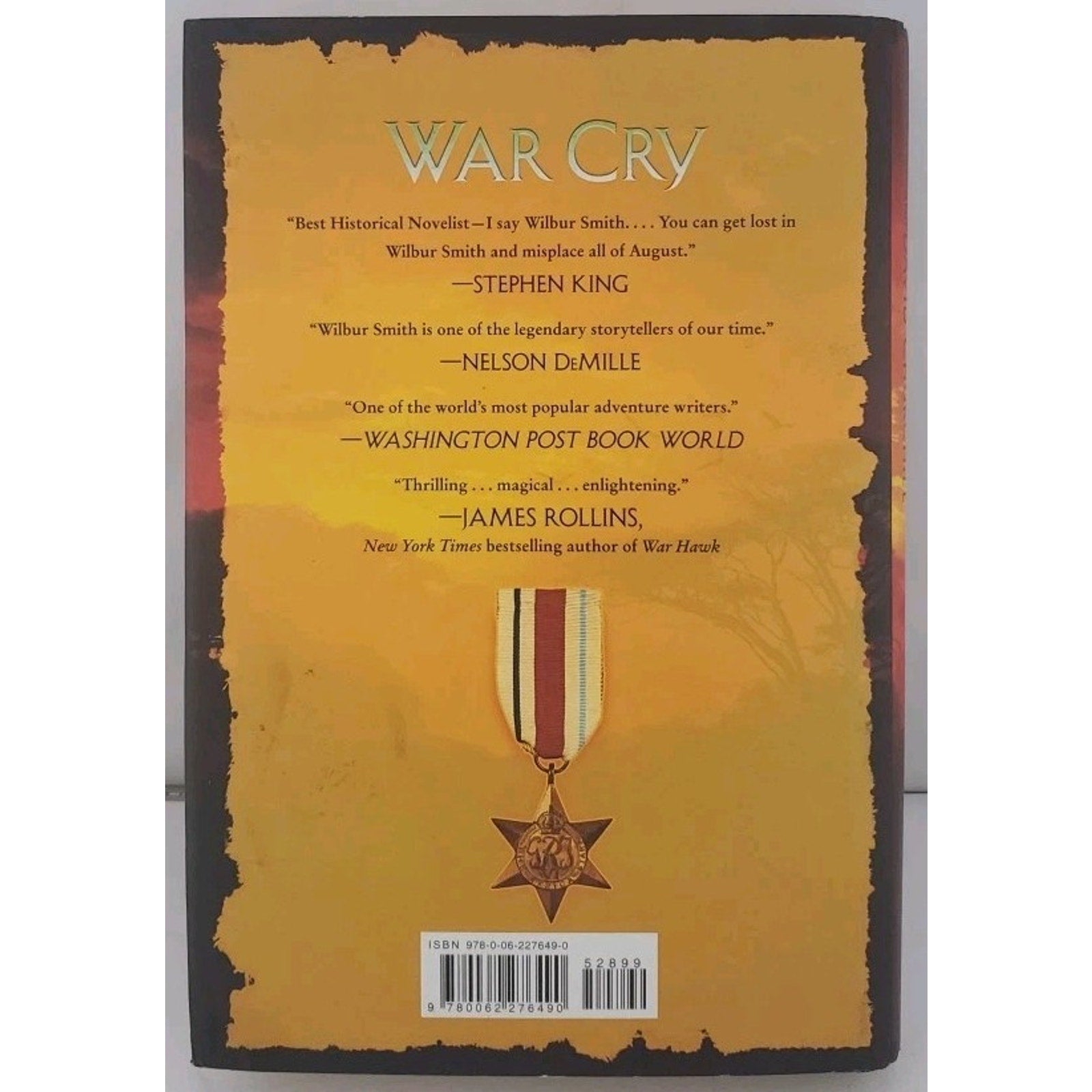 War Cry : A Courtney Family Novel by Wilbur Smith and David Churchill (2017,...