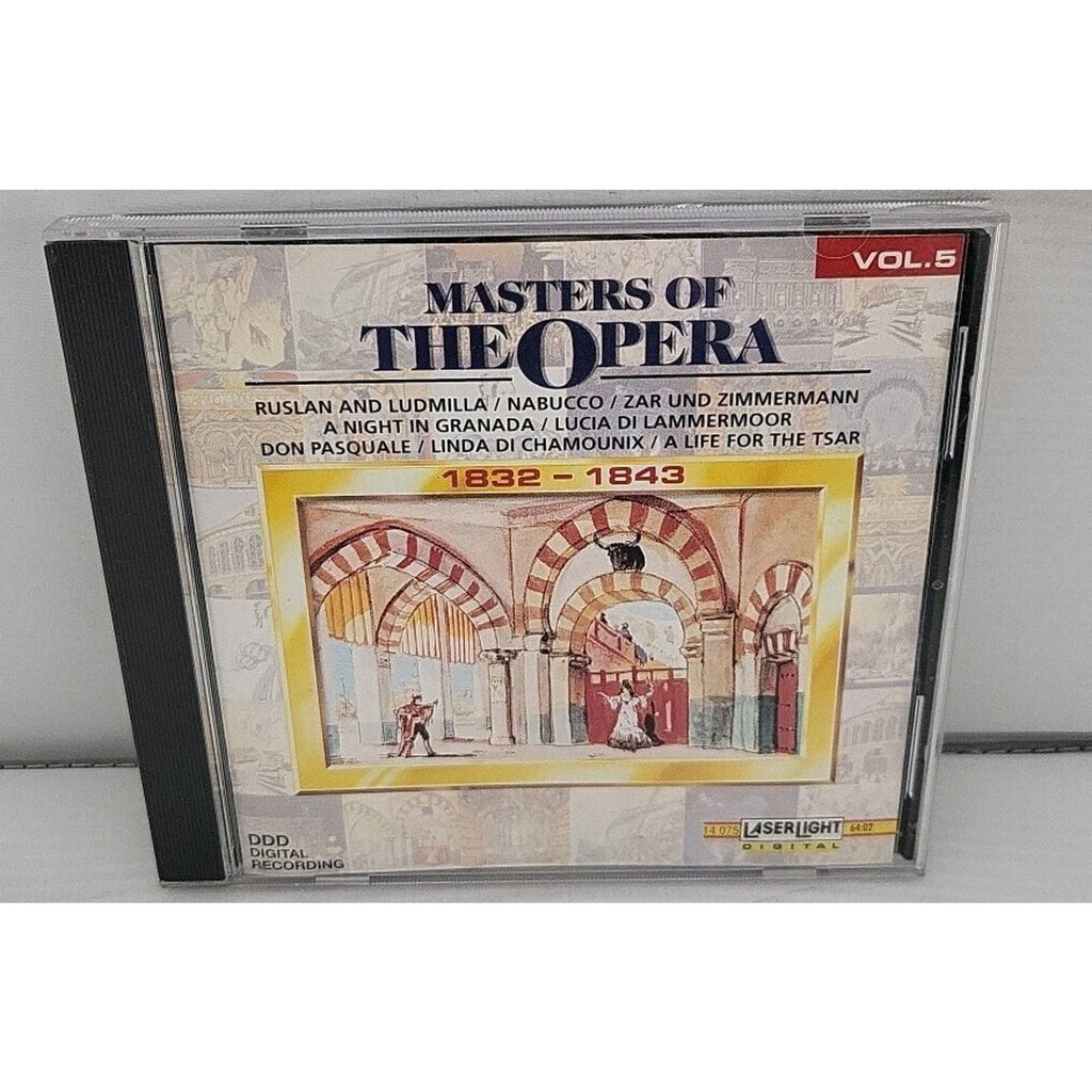 Masters Of The Opera Vol. 5 by Various (CD, 1993)