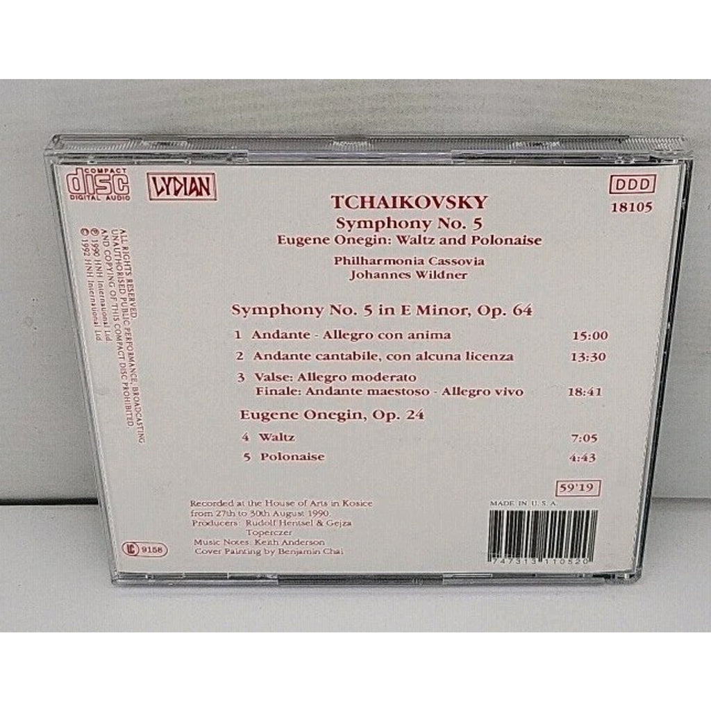 Tchaikovsky: Symphony No. 5 (CD, Jul-1995, Lydian)