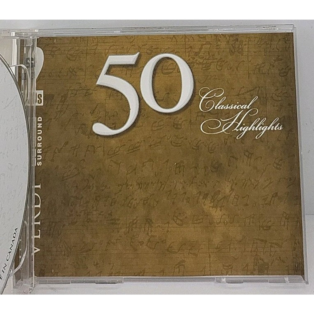 Fifty Classical Hits of Vivaldi by Various (CD, 2002)