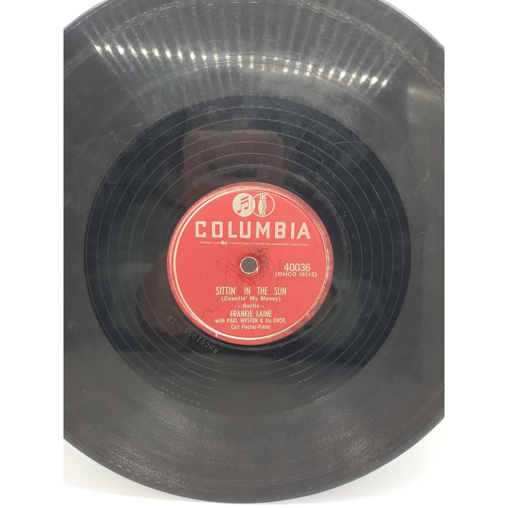 Frankie Laine "Hey Joe / Sittin' In The Sun" (Record)