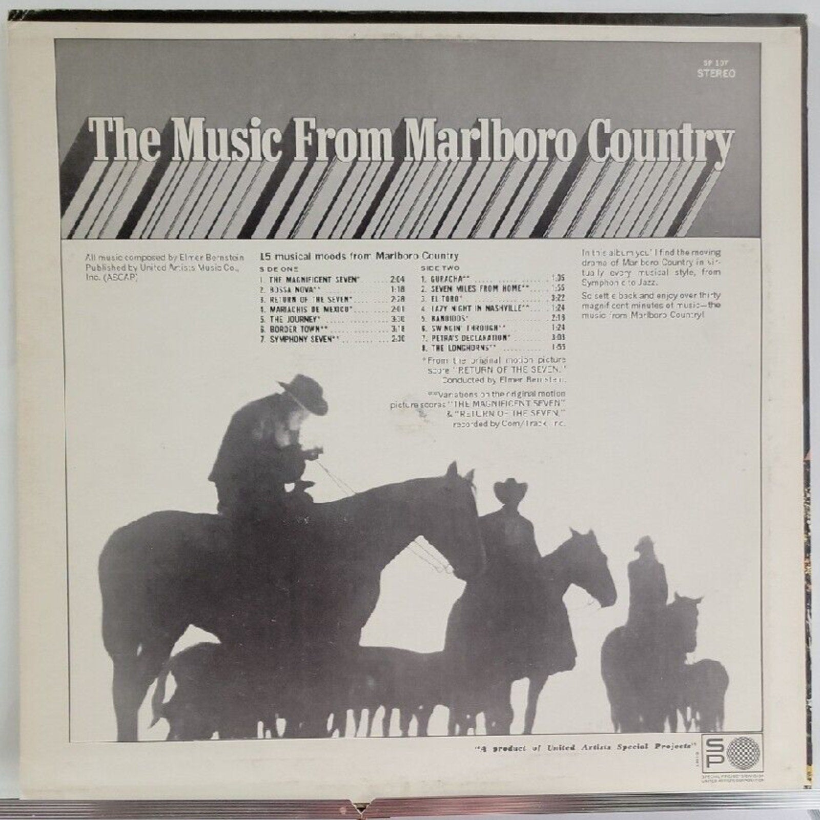 The Music From Marlboro Country (Record)