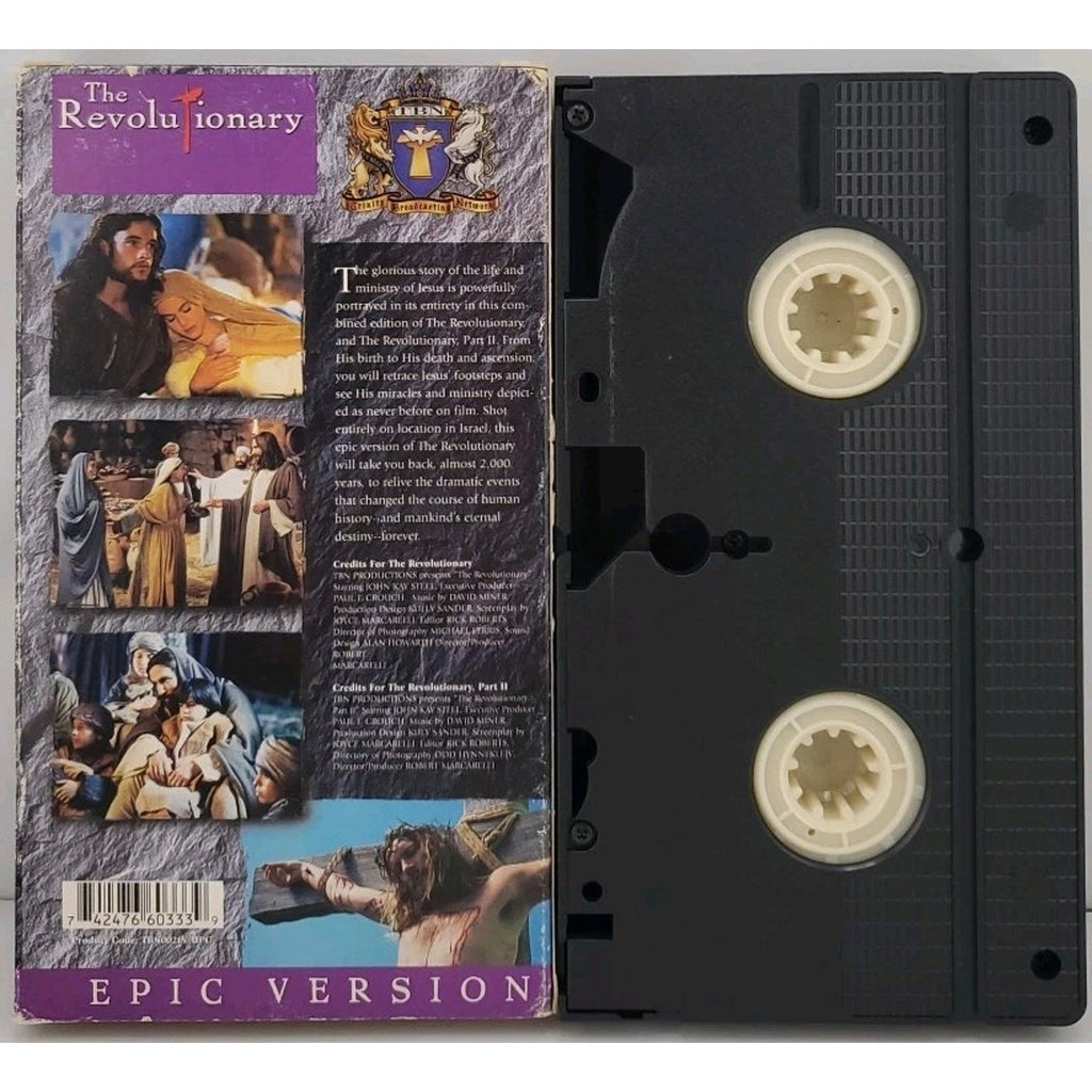 The Revolutionary (VHS, 1995, Epic Version) John Kay Steel - TBN Network