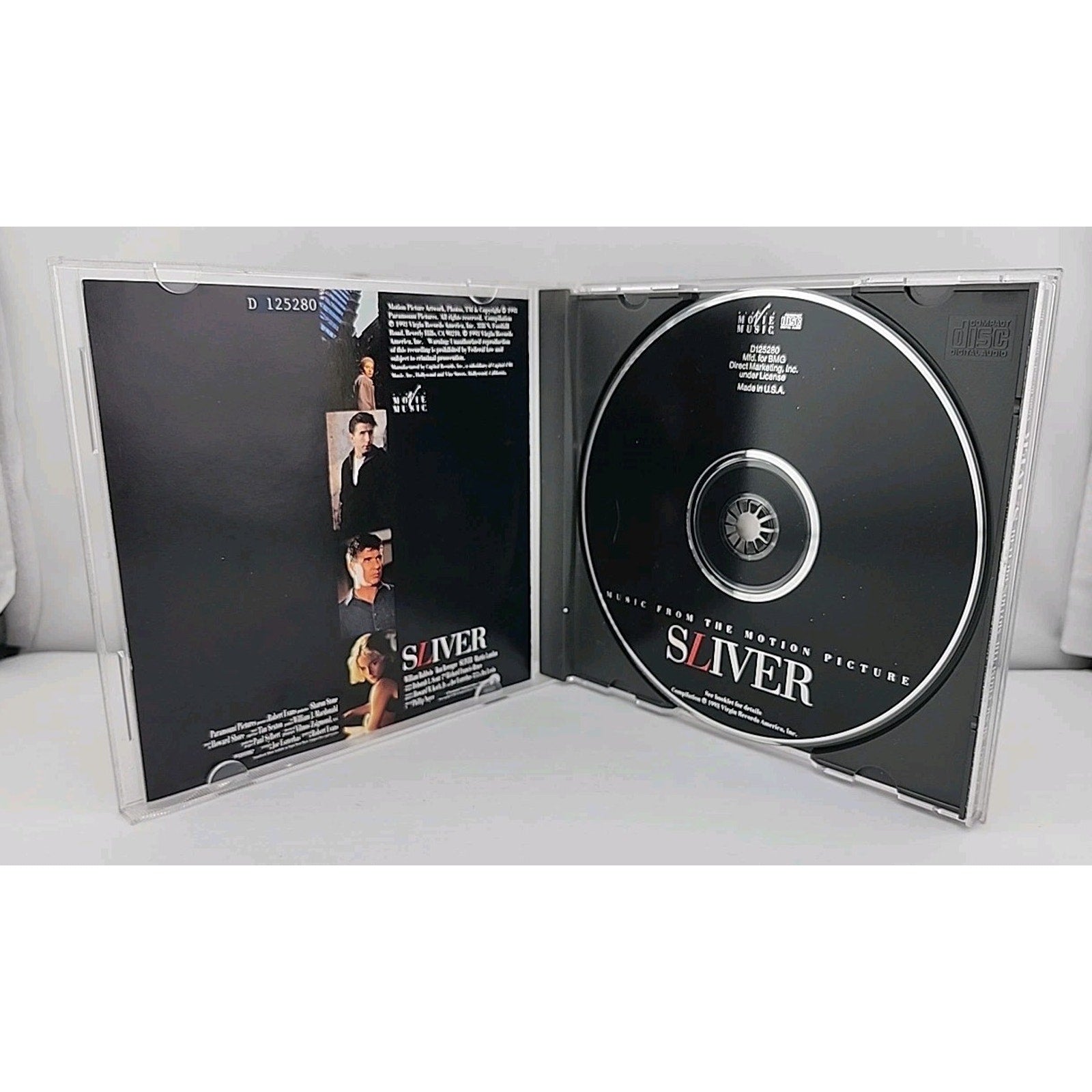 Sliver - Soundtrack/Music from the Motion Picture (CD, 1993) Enigma, Shaggy