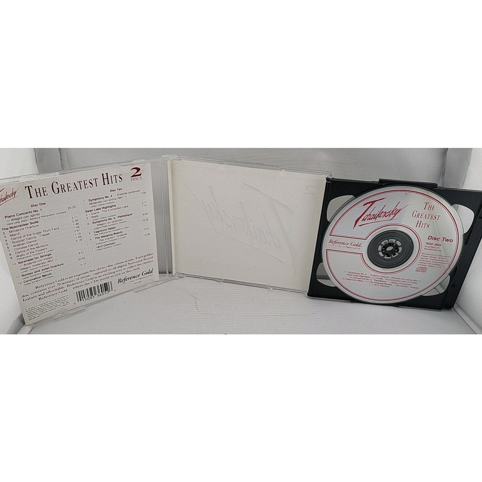 Greatest Hits by P.I. Tchaikovsky (CD, 1994) 2 Disc