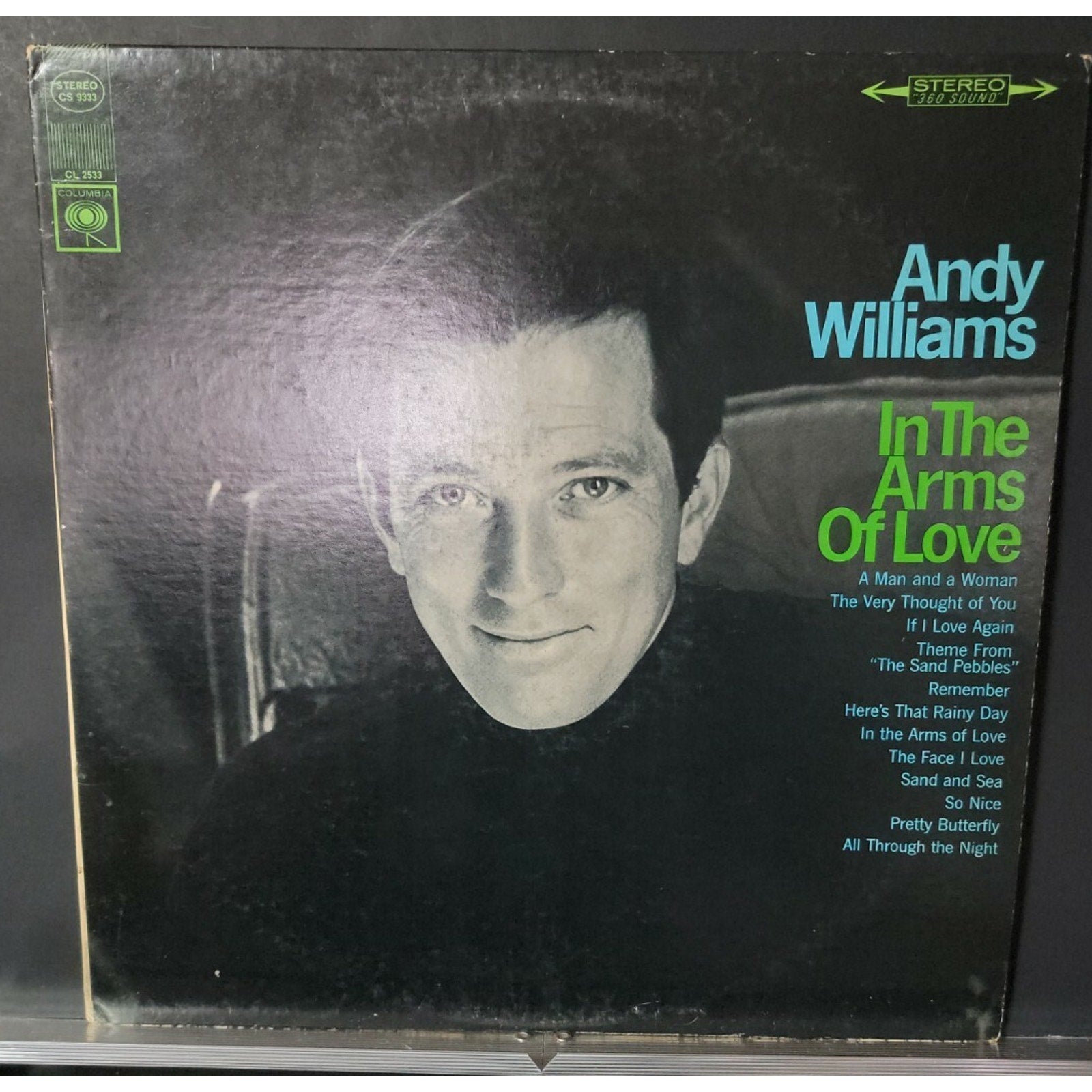 Andy Williams ‎– In The Arms Of Love (Vinyl)