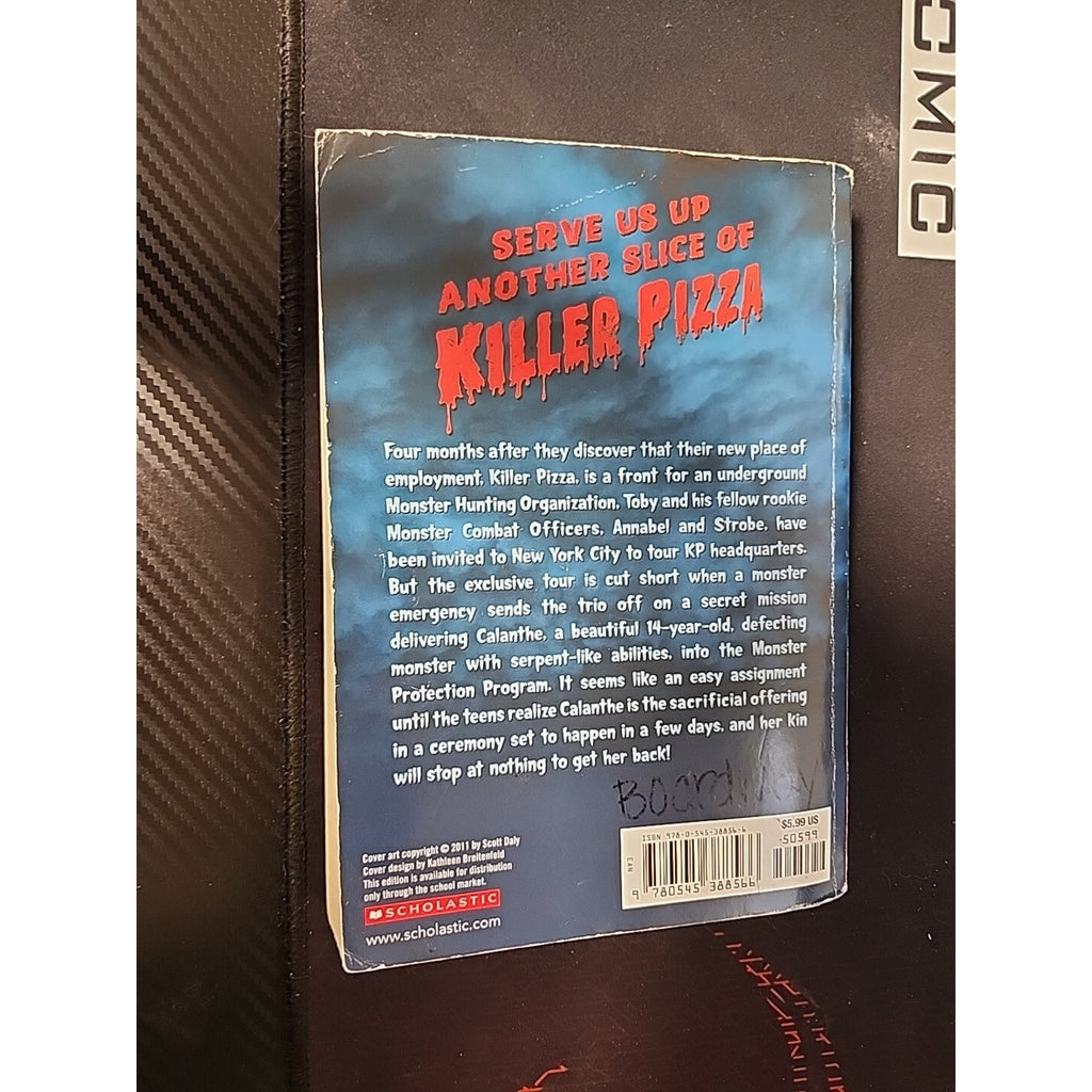 Killer Pizza: The Slice Greg Taylor 2011 Scholastic Paperback Book