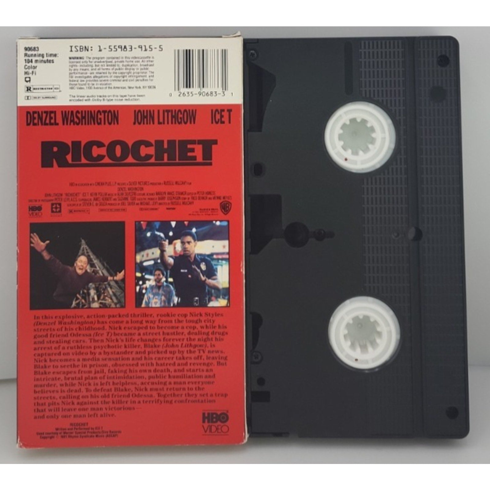 Ricochet (VHS, 1992)