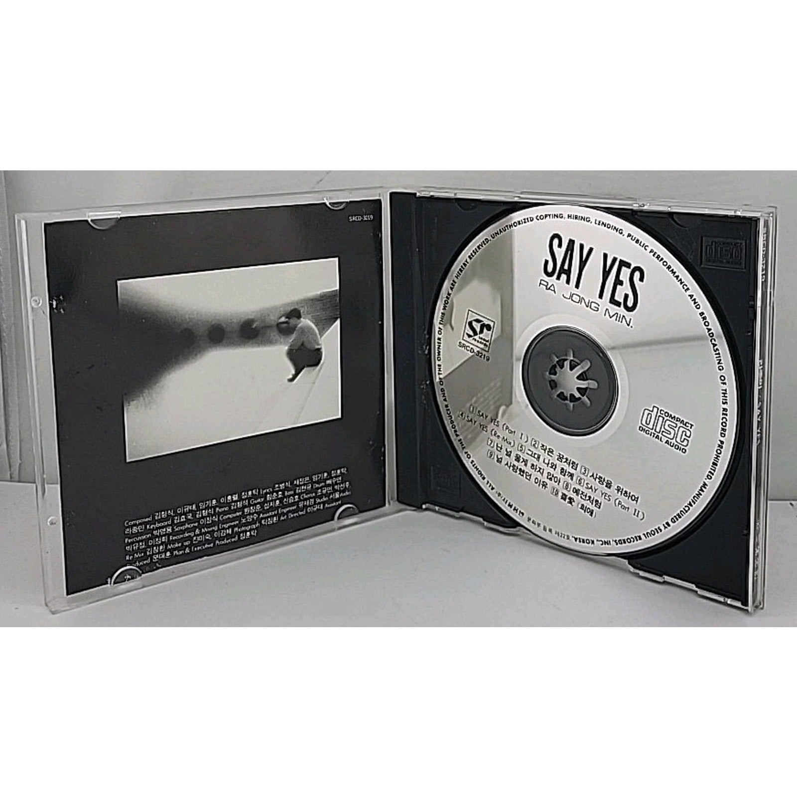 Say Yes By Ra Jong Min CD