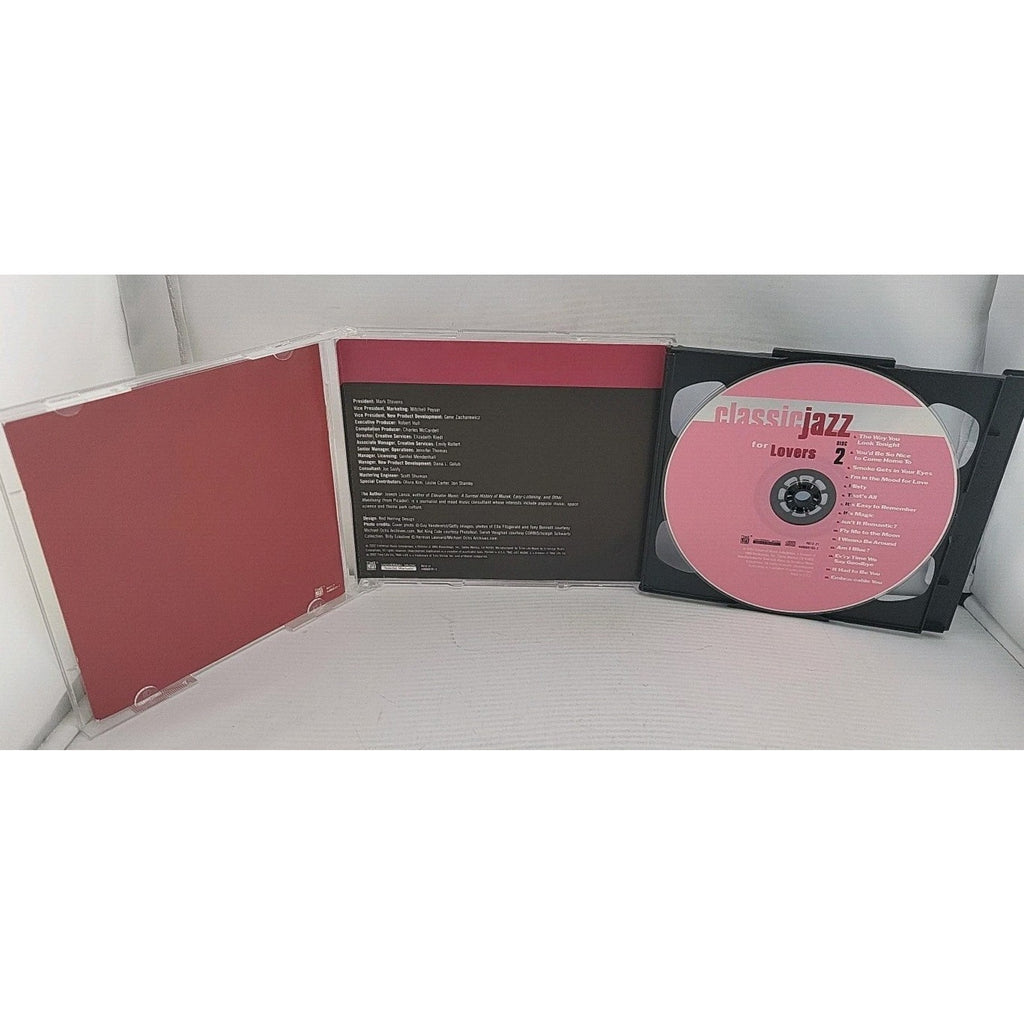 Classic Jazz For Lovers : 2 Disc Set - CD (Time Life, 2002)