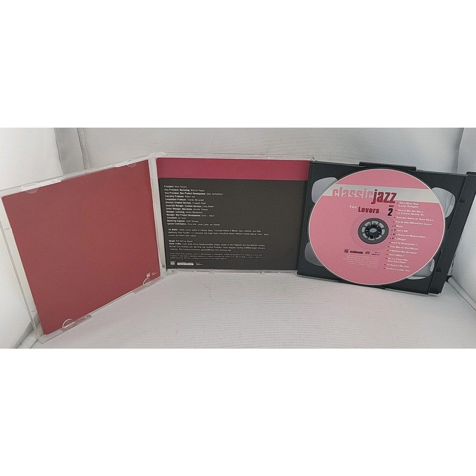 Classic Jazz For Lovers : 2 Disc Set - CD (Time Life, 2002)