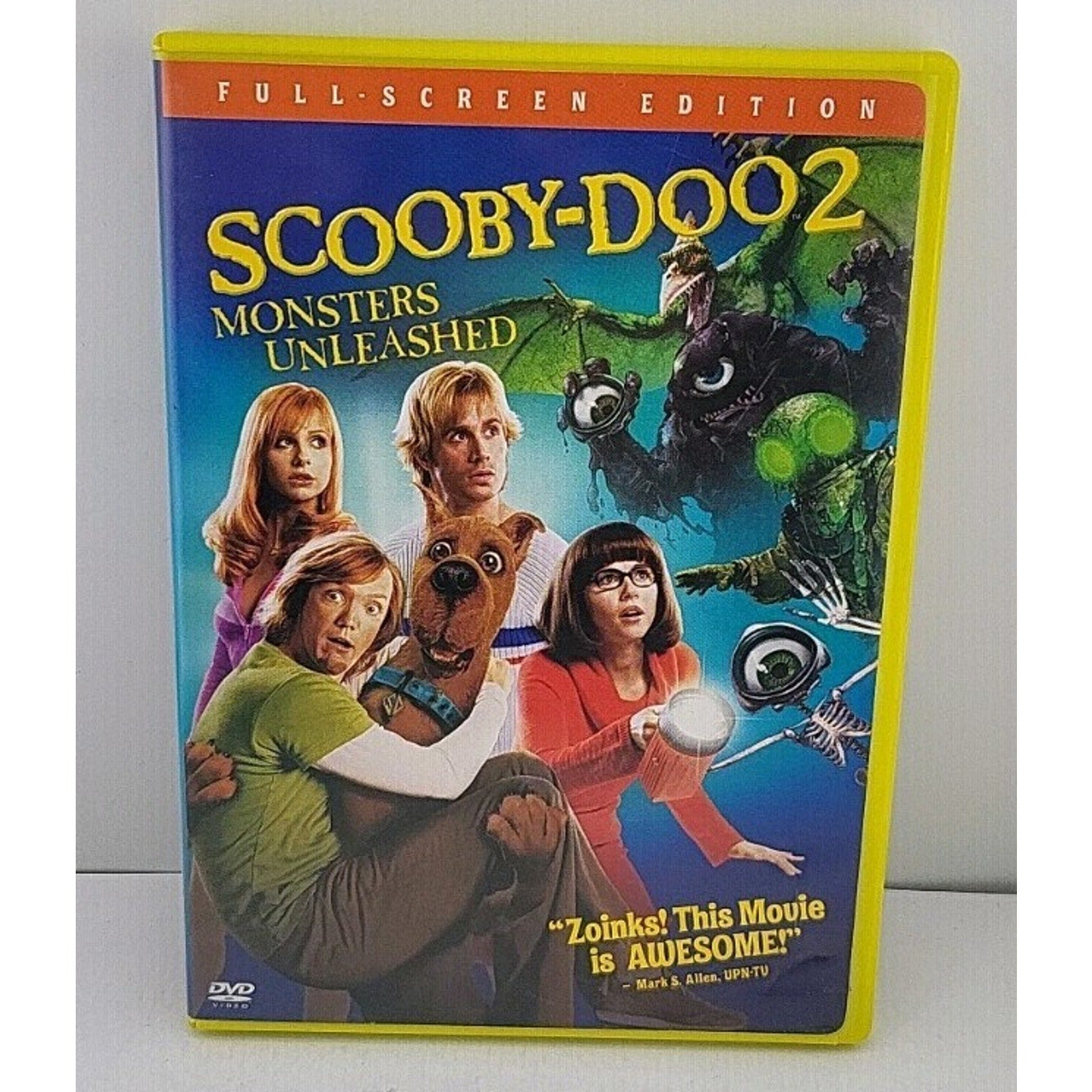Scooby Doo 2: Monsters Unleashed (DVD, 2004,Fullscreen)