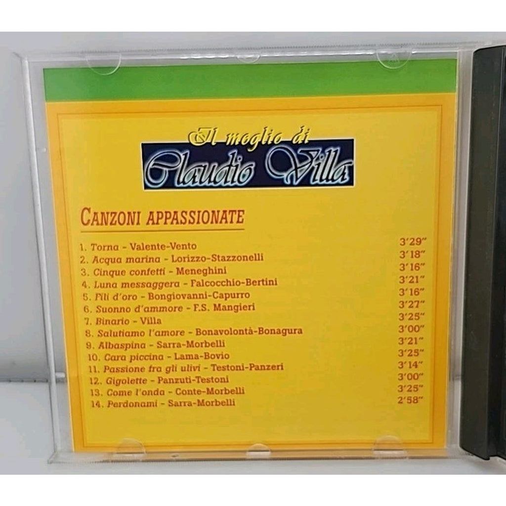 Claudio Villa Il Meglio Di Vol. 5 - Canzoni Appassionate Cd