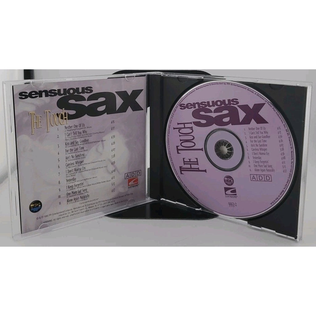Sensuous Sax: The Touch by Le Valedon (CD, May-1995, Compose Records)
