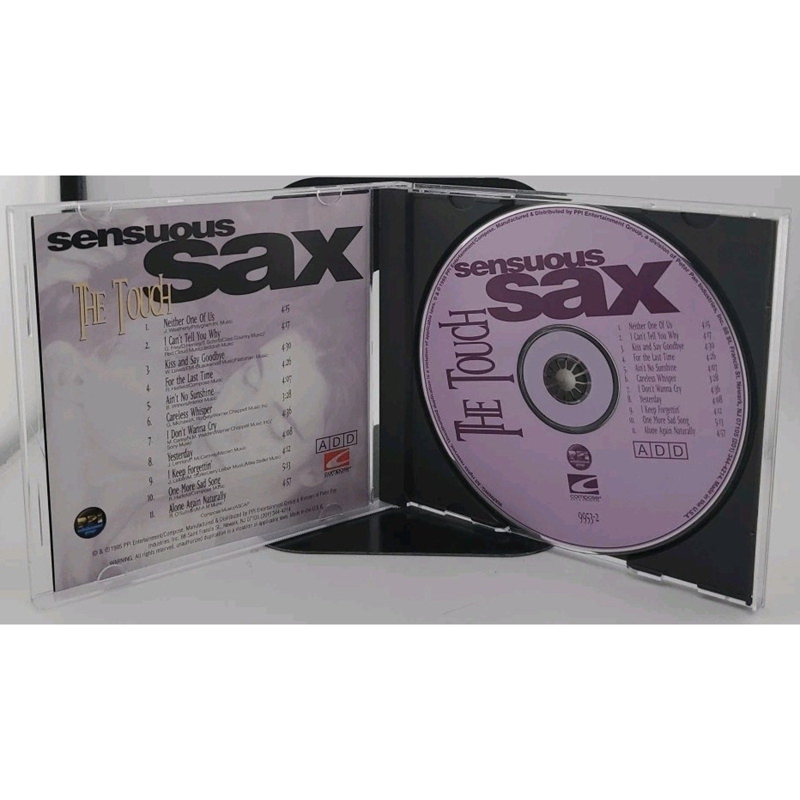 Sensuous Sax: The Touch by Le Valedon (CD, May-1995, Compose Records)