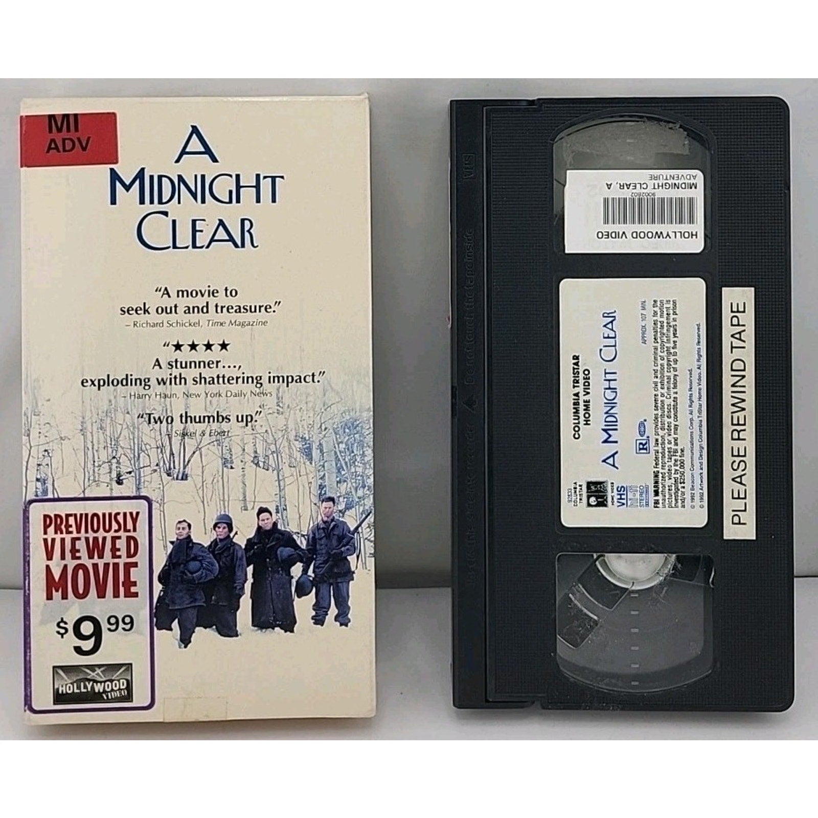 Midnight Clear (VHS, 1991)