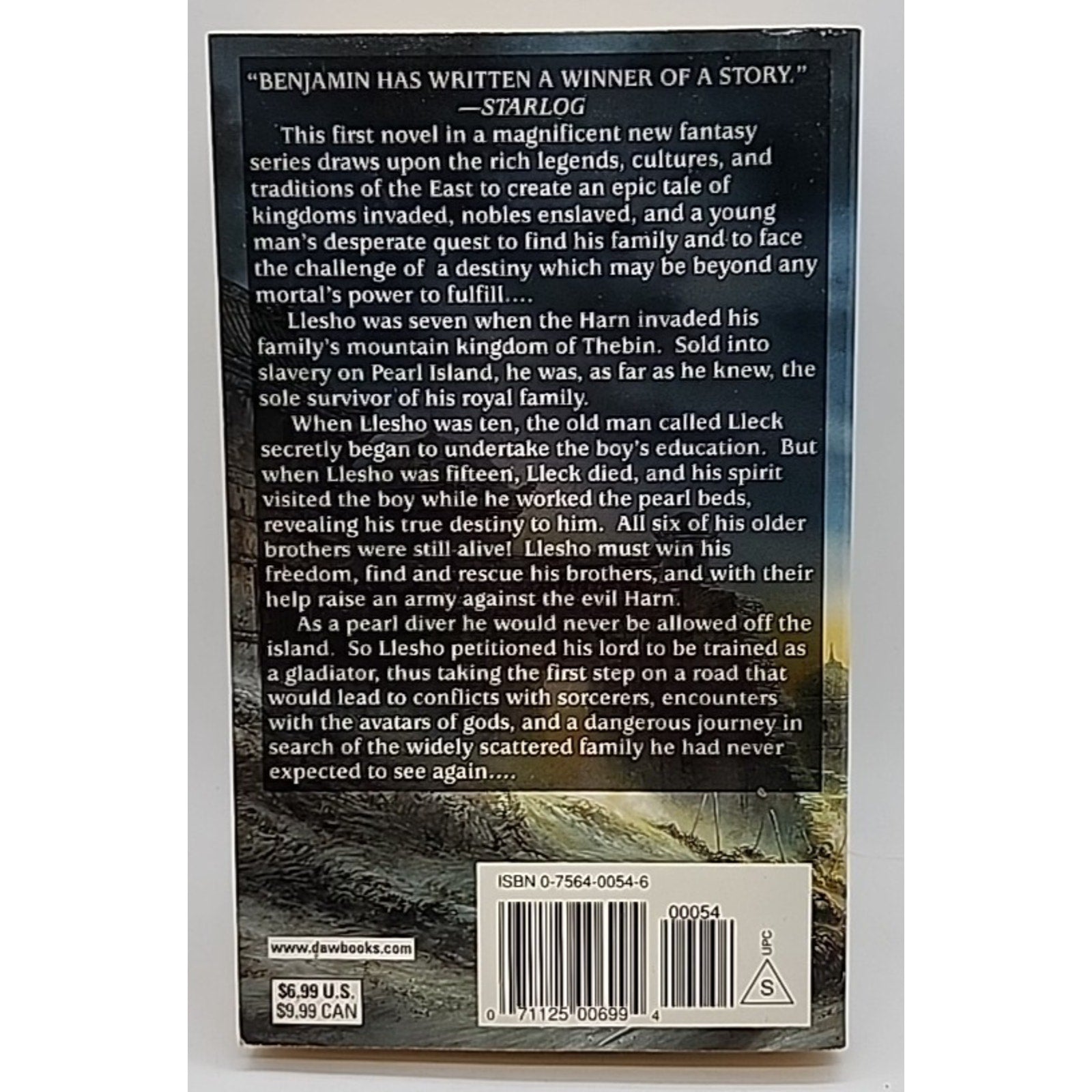 Prince of Shadow by Curt Benjamin (2002, Paperback)